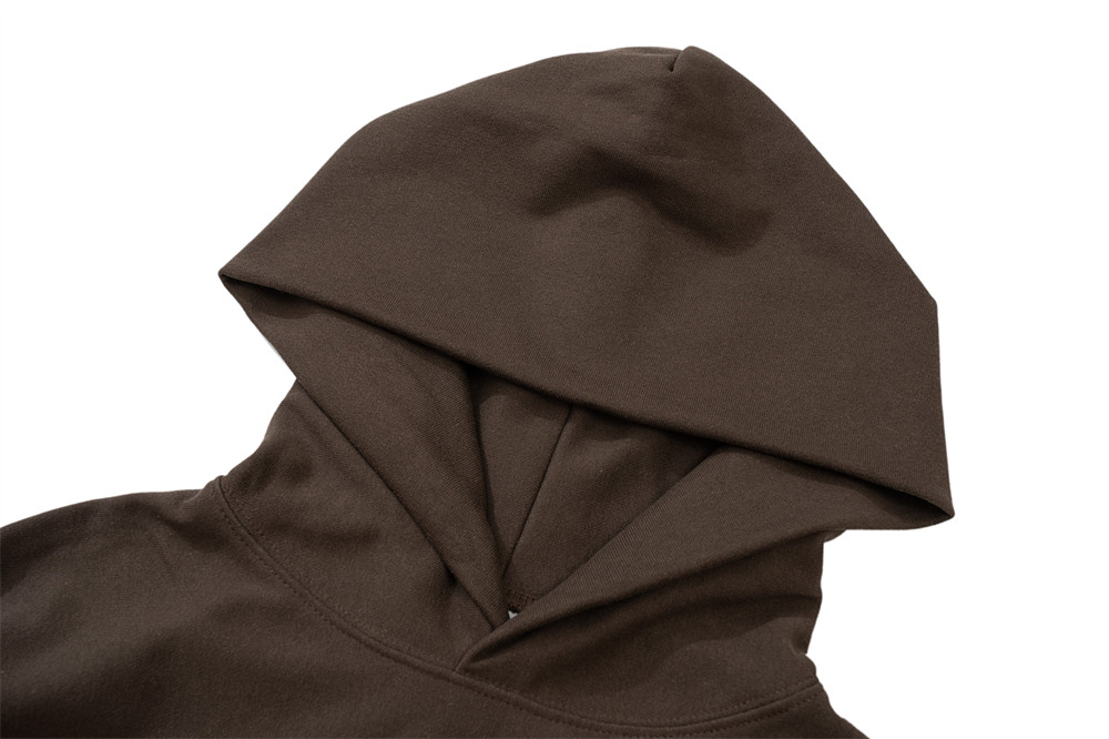 Men's American High Street Alphabet Print Hooded Sweatshirt