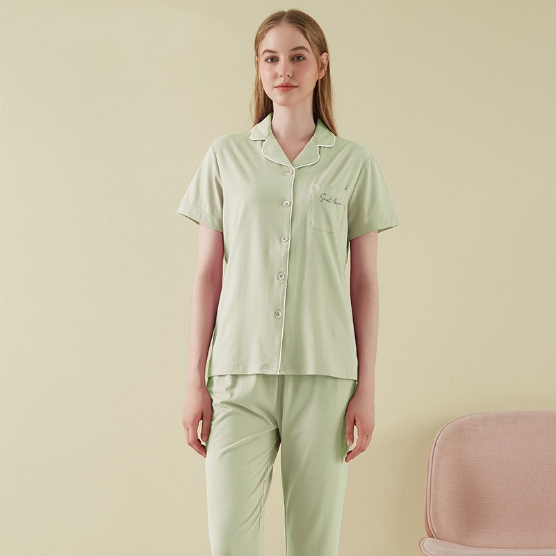 Title 4, Pure Cotton Womens Suit Pajamas