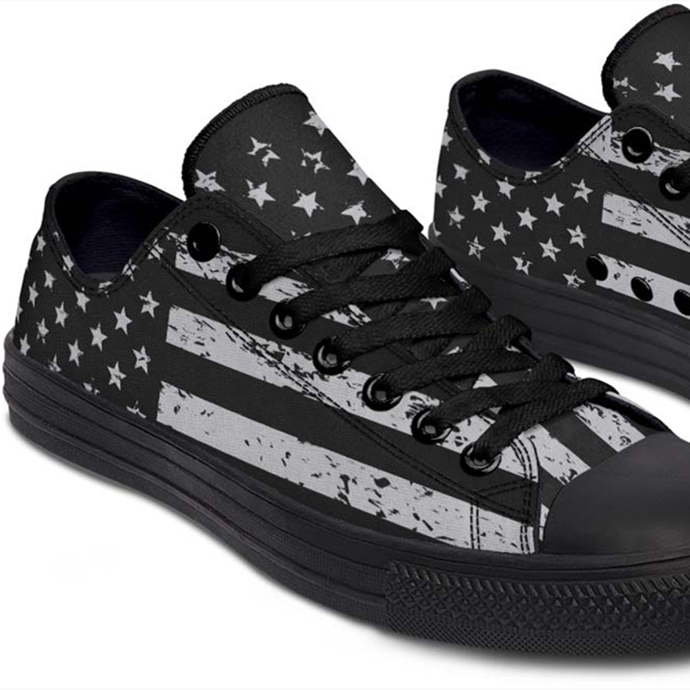 Fashion Print Couple Low-Top Canvas Shoes