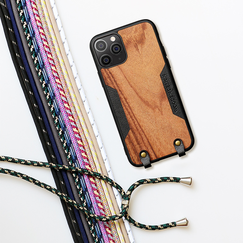 Mobile Phone Case With Protective Fall-proof Lanyard