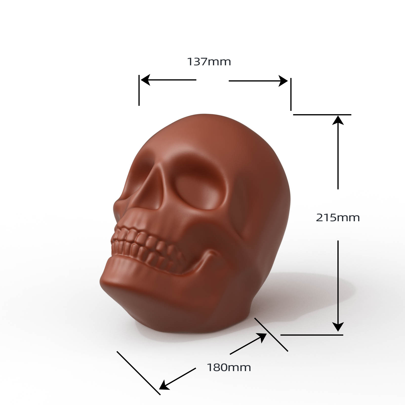 Title 2, Halloween Gift Skull Mask Baking Cake Mold DIY