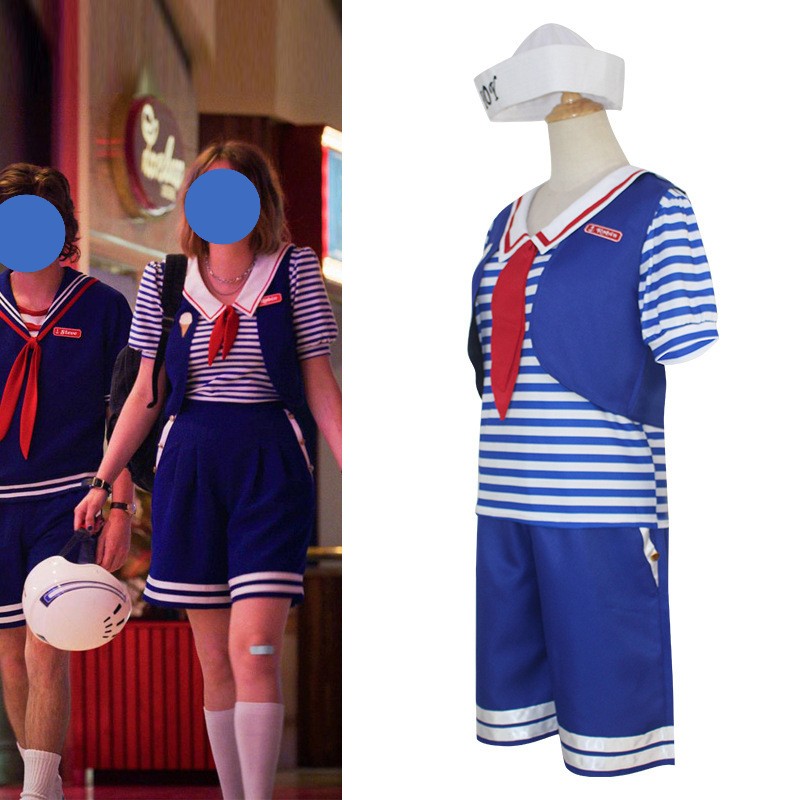 Film And Television Around The Ice Cream Shopper Navy Suit