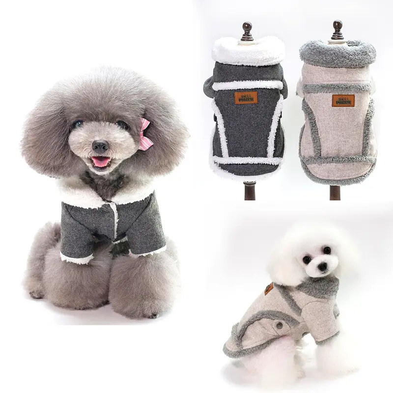 Pet Two-leg Fleece-lined Personalized Warm Keeping Dog