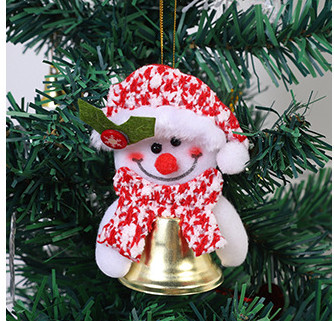 Christmas Pendant Bell Snowman