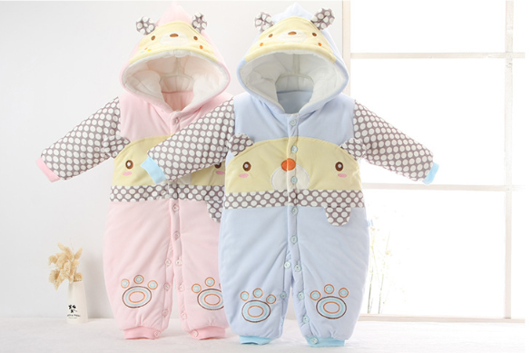 Title 1, Newborn Cotton Comfortable Warm Bodysuit, desig...