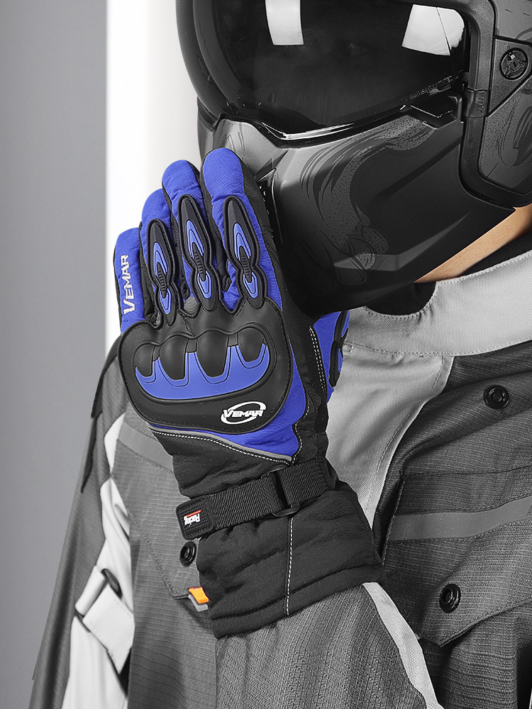 Touch Screen Riding Electric Car Cold-proof Warm Wind-resist Tool Motorcycle Gloves