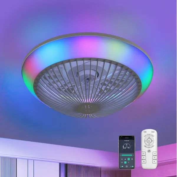 15 Inch RGB Dimmable LED Enclosed Ceiling