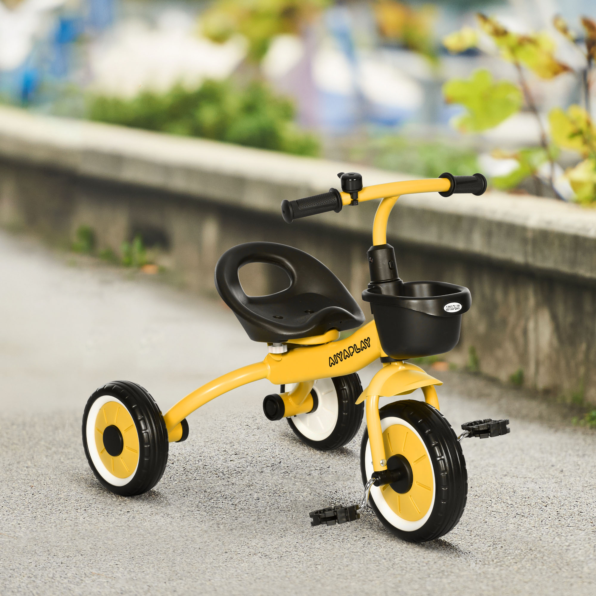 Children's Tricycle With Adjustable Seats, Basket, And Bell, Suitable — image 11
