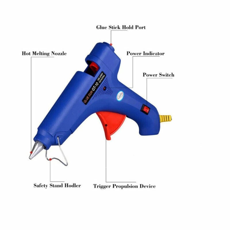 40pcs Car Paintless Dent Removal Kit Slide Hammer Repair PDR Glue Gun Puller UK 2