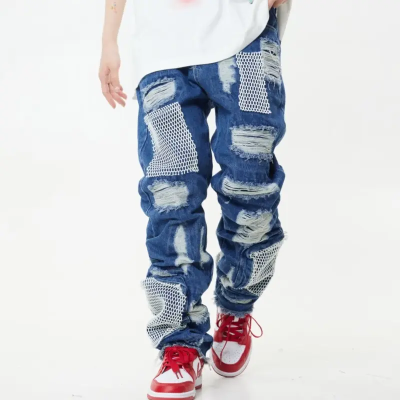 Accumulation Feeling Burrs Mop Trousers Men