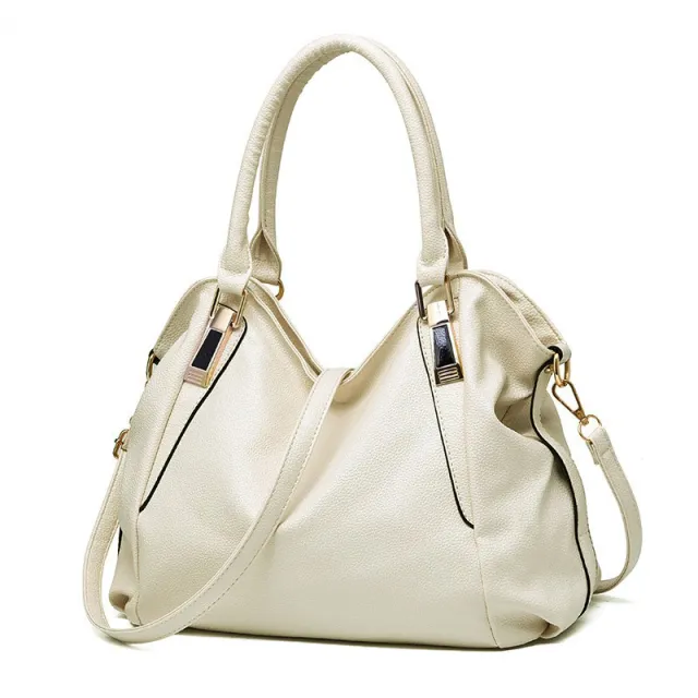 Women Totes Bag High Capacity Crossbody Shoulder Bags Soft Handbags White - Shop at LoveMi