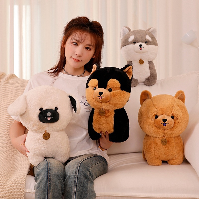 Plush Toy Puppy Squirrel Doll