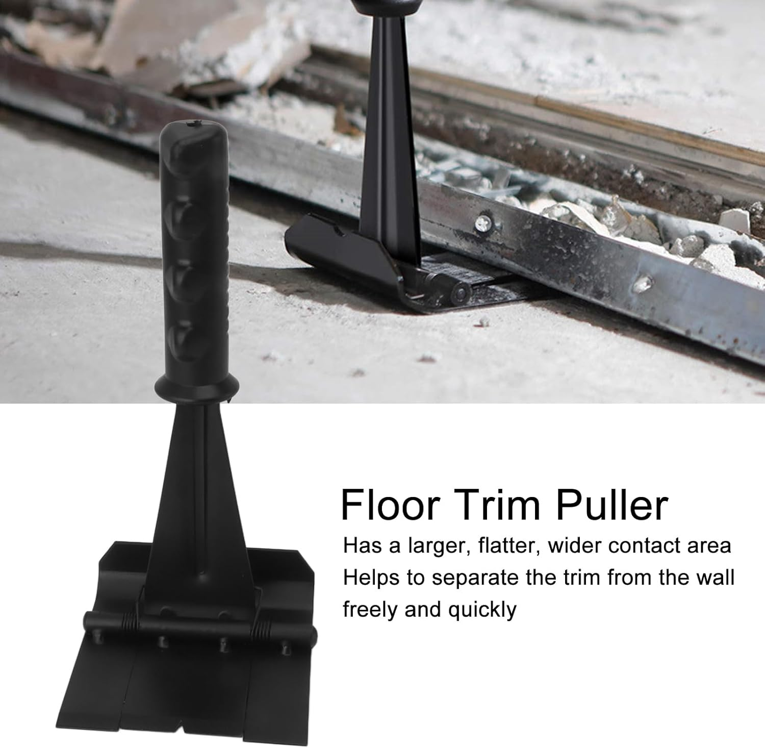 Trim Puller,Tile Flooring Baseboard Removal Tool Skirting Board Pry Tool Wall Board Utility Pulling Tool For Removing Baseboard Decorative Panel