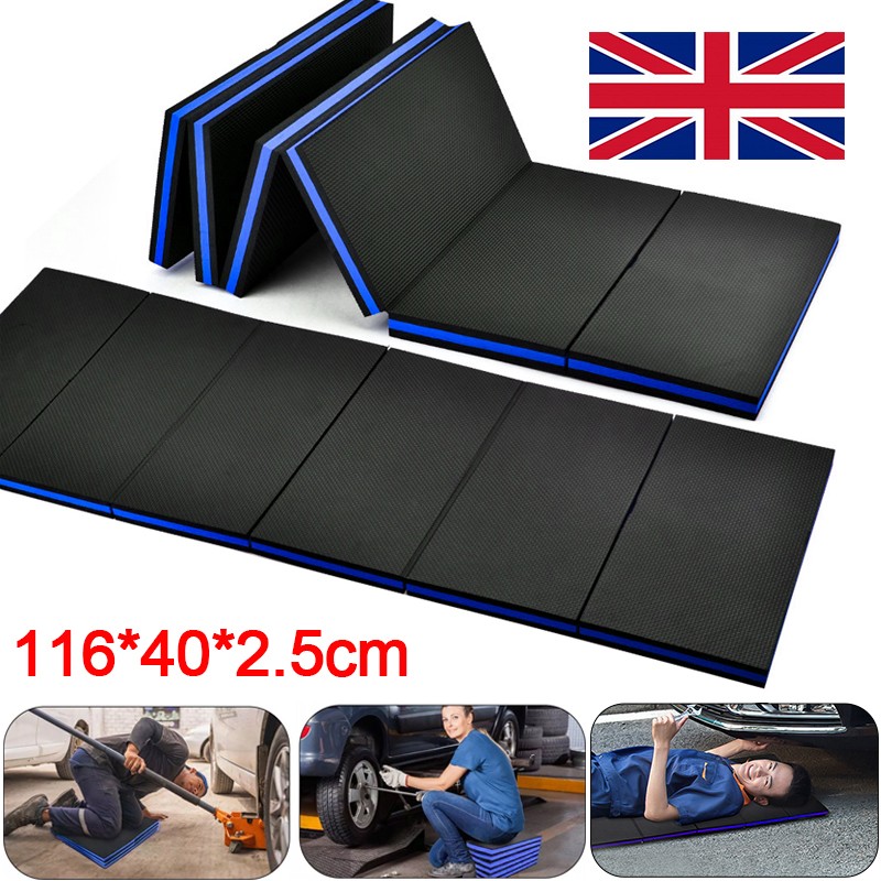 3in1 Mechanics Mat Large Garage Kneeling Laying Foam Work Folding 25mm Thick — image 5