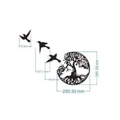 Decorative Iron Wall Art Wall Hanging – image 2
