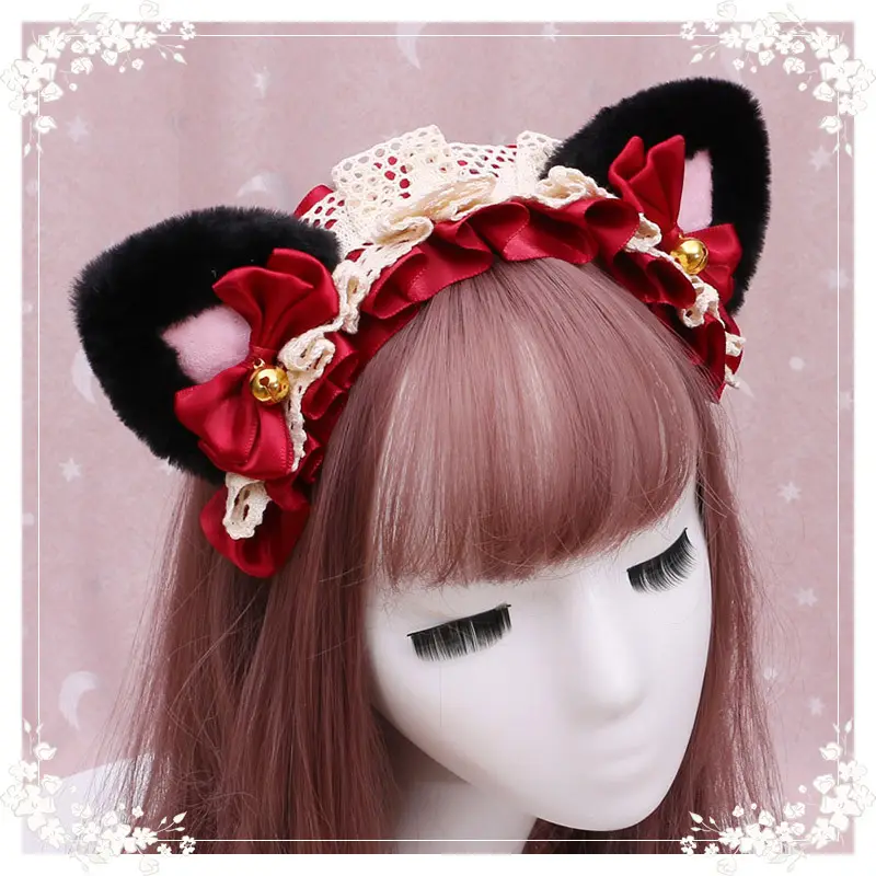 A lovely japanese Lolita hairdress, Catwoman Plush