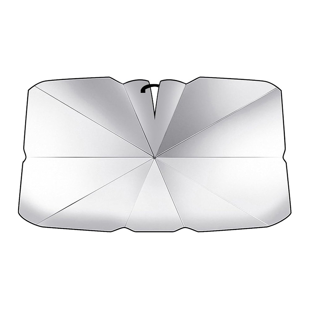 Car Windshield Sun Shade Umbrella Foldable Front Window Cover Sunshade Visor — image 2