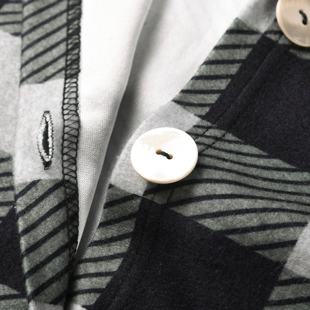 Fashion Casual Ladies Long-sleeved Single-breasted Shirt Jacket