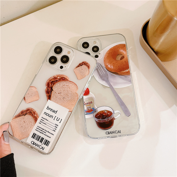 Creative Bread Holder Silicone Phone Case - Image 3