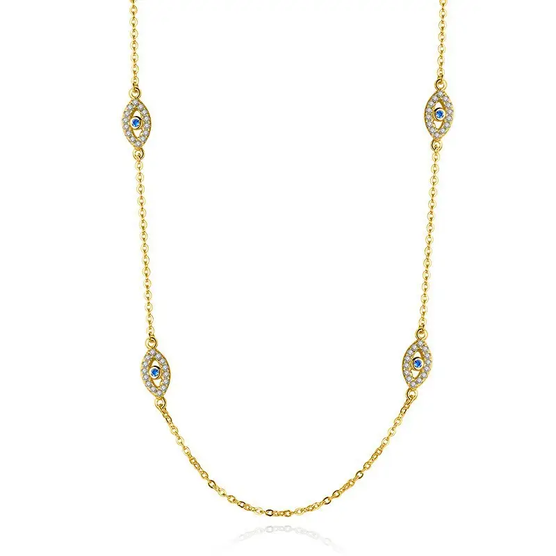 Women's Fashion Simple Eye Pendant Necklace