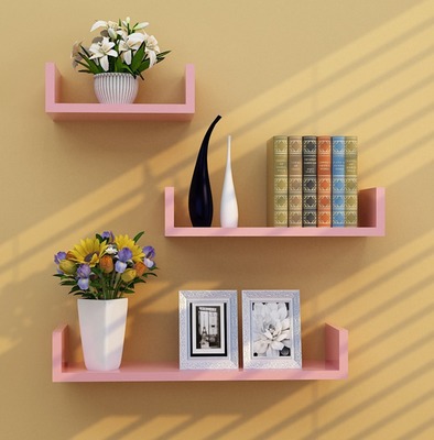 U-Shaped Wall Shelf, Set of 3, picture 5 of 8