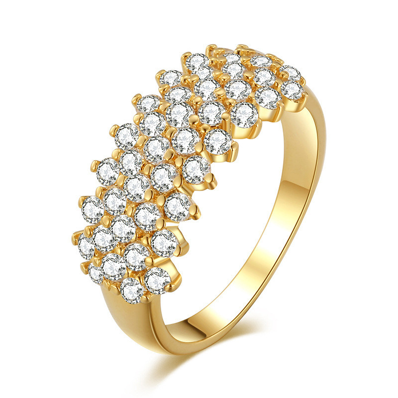 Retro Temperament Starry Couple Ring