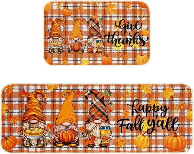 TM 2 Fall Kitchen Mats 2Pcs - Shop at LoveMi