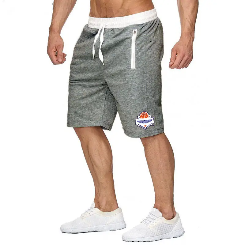 European And American Basketball Casual Printed Sports Shorts
