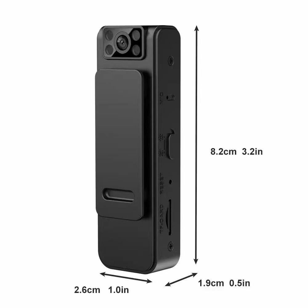 Portable Recording Magnetic Backclip L8 Camera - Image 1