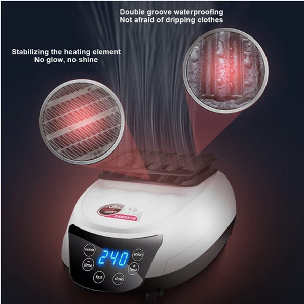 2300W Heated Clothes Horse Dryer Indoor Electric Washing Laundry Airer Only Dry