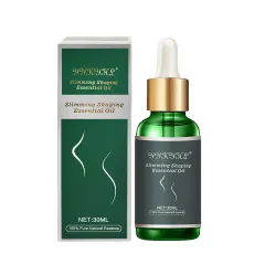 Body Essential Oil Compound Slim Body Sculpting Waist Leg Sculpting Fat Burner - Green - View 1