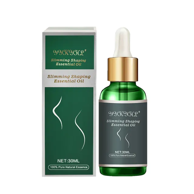 Body Essential Oil Compound Slim Body Sculpting Waist Leg Sculpting Fat Burner Green - Shop at LoveMi