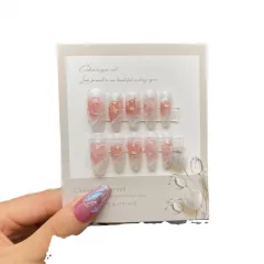 Gentle Strawberry Crystal Wear Tourmaline Clear Pure Desire Nail Art - Light Therapy Wear Armor - View 1
