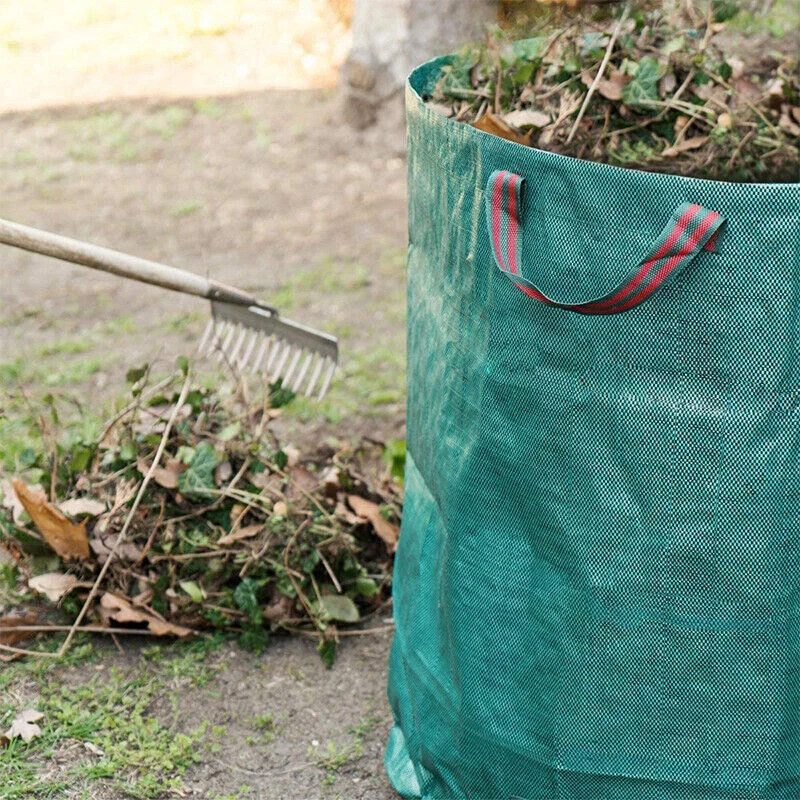 2X 500 2X272 L Large Garden Waste Bags Refuse Heavy Duty Sacks Grass Leaves — image 10