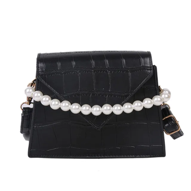 Chain Shoulder Messenger Bag Black - Shop at LoveMi