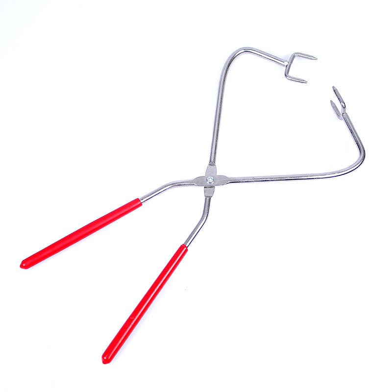 Title 7, Ceramic Tool Clamp With Red Handle