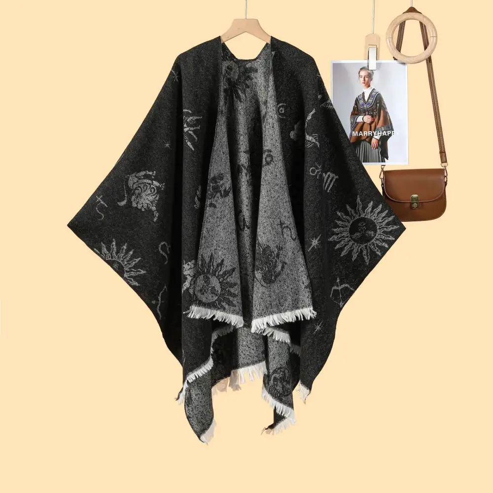 Women's Travel Photo Shawl