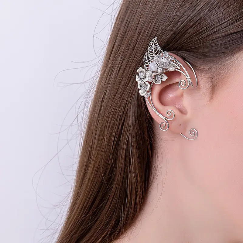 Pure Handmade Elf New Earrings