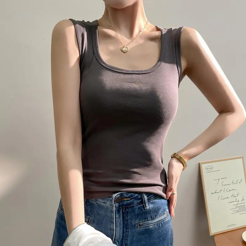 Women's Cotton Knit Tank Top