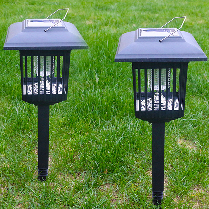 Solar Outdoor Electric Mosquito Lamp Rainproof Light Control — foto 4