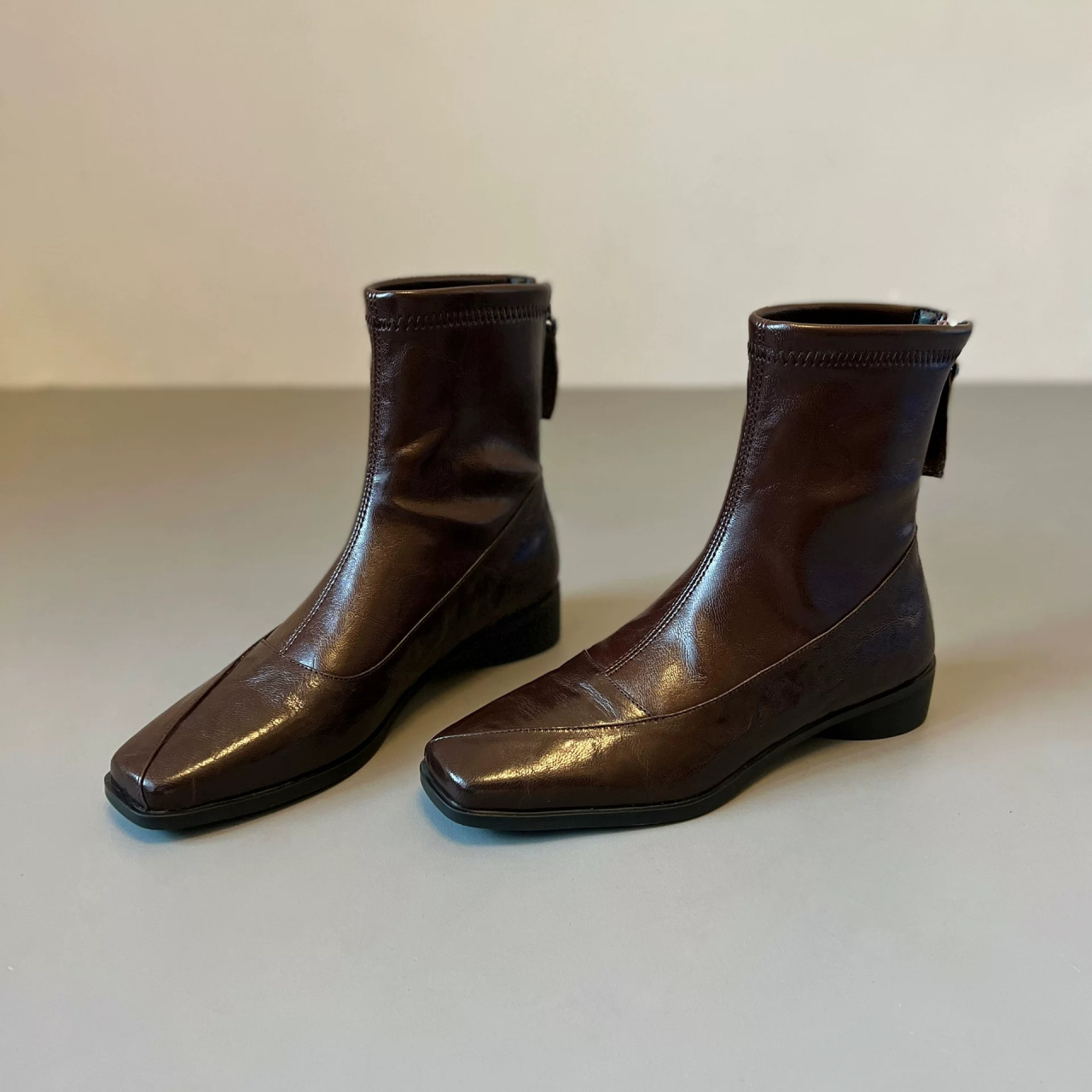 Leather Ankle Boots