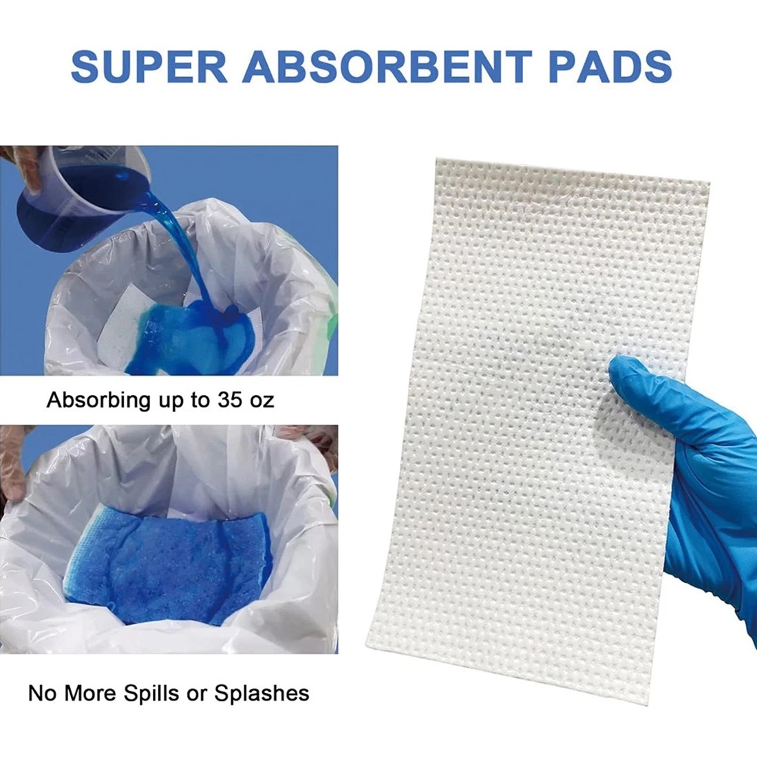 Pack Of 160 Commode Liners With Absorbent Pad Odorless Disposable Bags Universal — image 10