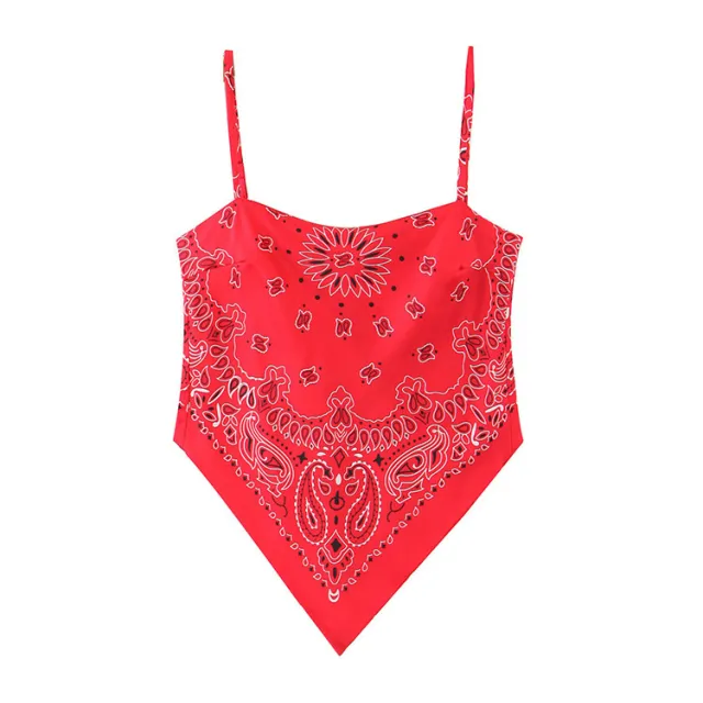 Shirt CAMIS Vest Spaghetti Strap Fashion Top Retro Sexy 8 Style M - Shop at LoveMi