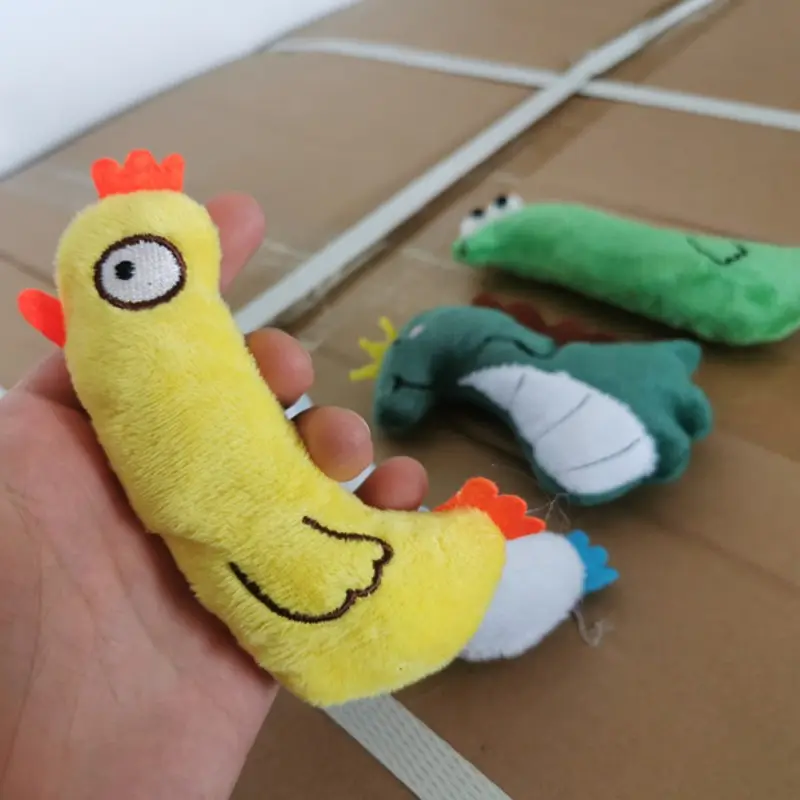 Pet Plush Toy Bite-resistant Cat Toy with Catnip