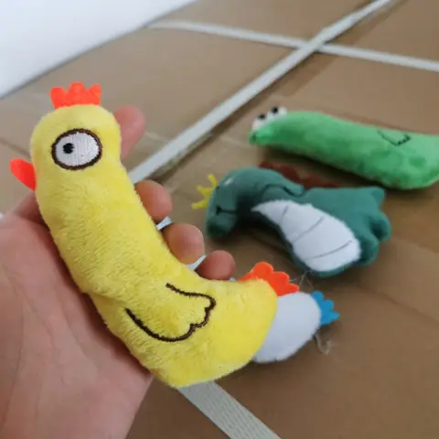 Pet Plush Toy Bite-resistant Cat Toy with Catnip