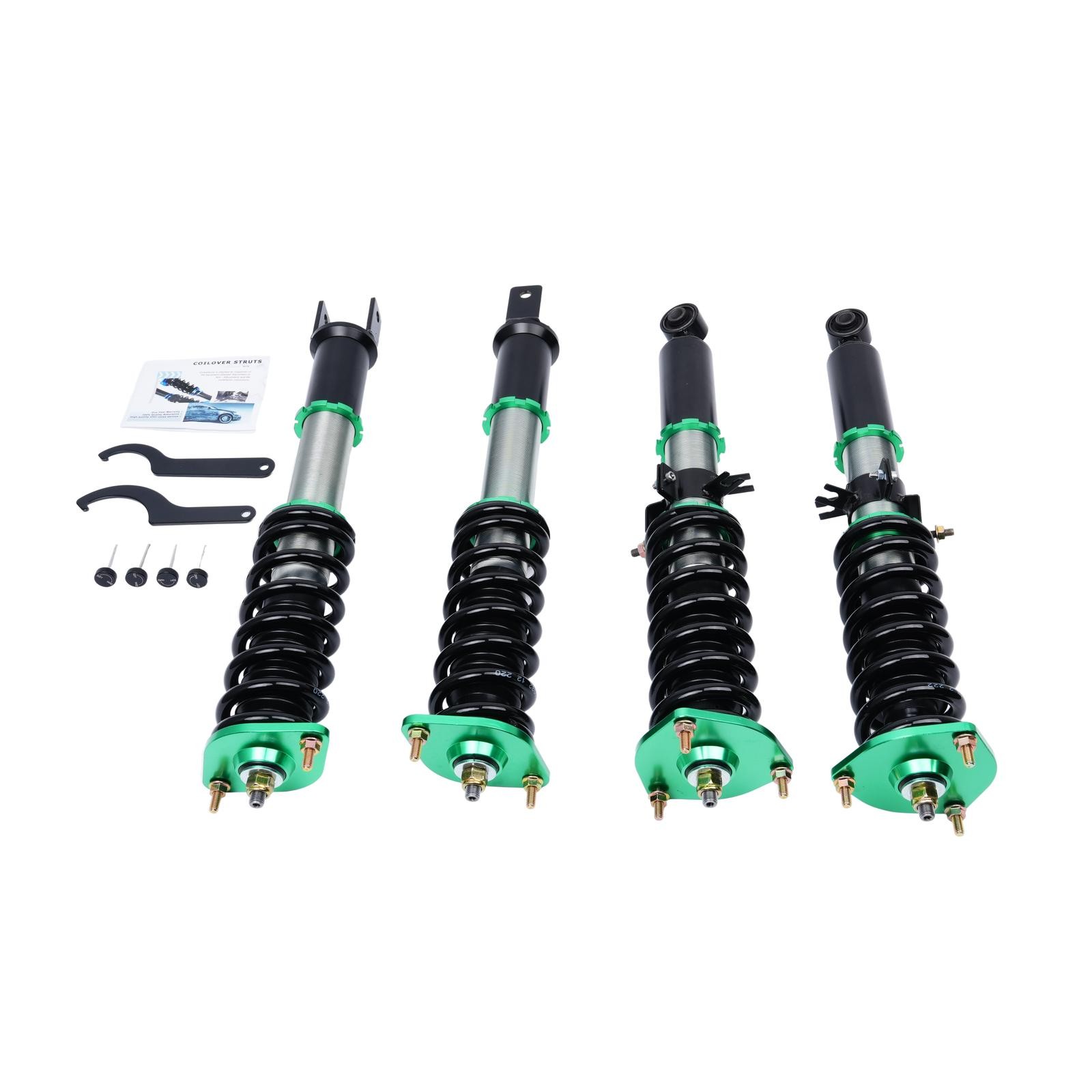 Monotube 32-Way Coilovers 2-4in Height For Infiniti G37 2008-2013 Coupe Sedan