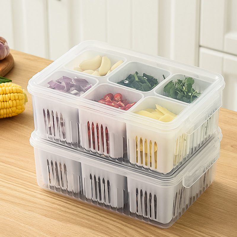 Simple Refrigerator Chopped Green Onion Compartment Crisper - Image 10