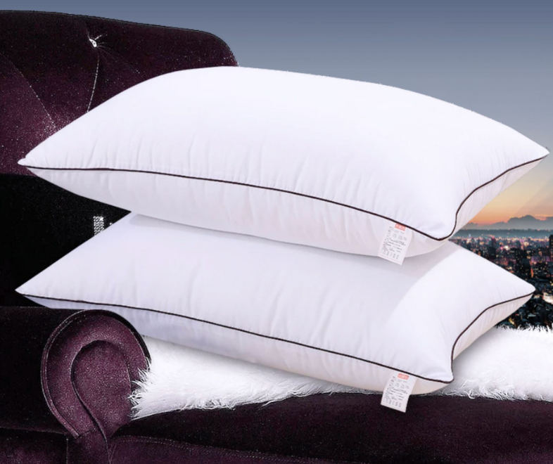 Title 1, White Goose Down Pillow 90Down for Restful Slee...