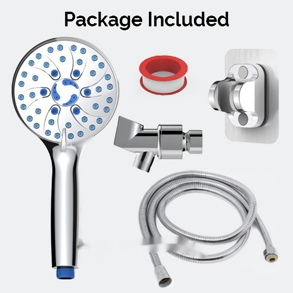 Spray gun shower images for product showcasing