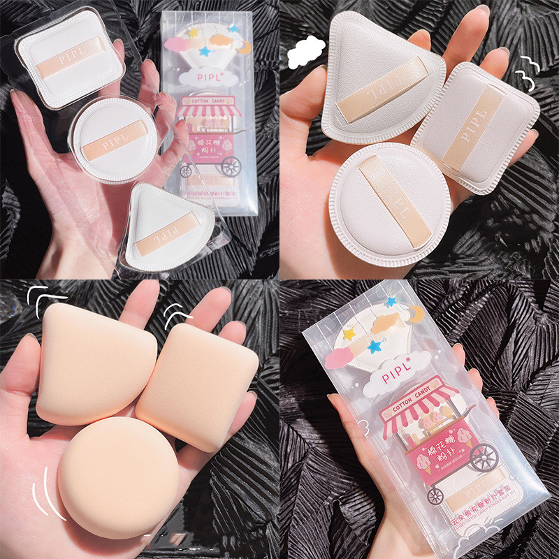 Cute Makeup Sponge Puff Set 3Pcs | Flat Blenders PIPL™